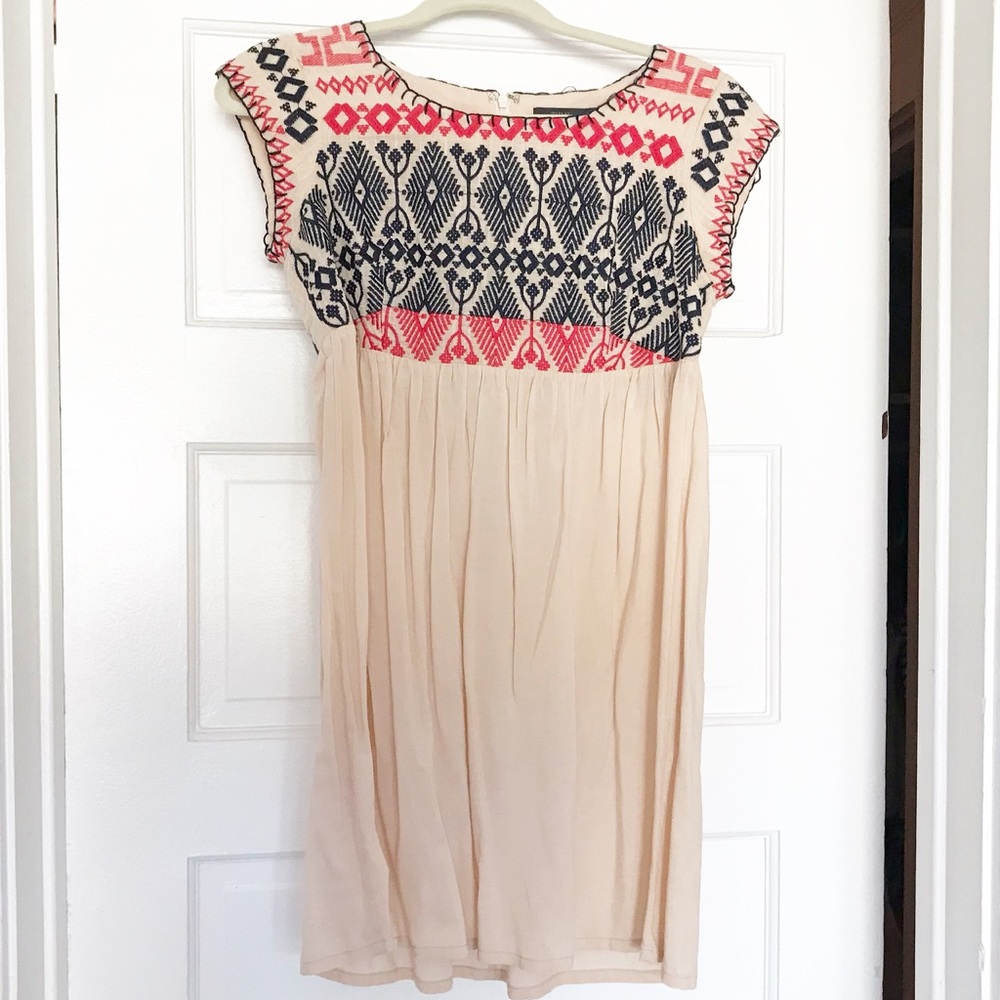 THML embroidered dress
